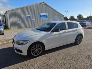 2018 BMW 1 Series 1.5 118i Sport Euro 6 (s/s) 5dr in White — image 3