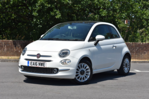 2016 Fiat 500 1.2 500 My17 1.2 69hp Lounge in White — image 2