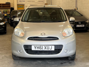 2011 Nissan Micra 1.2 12v Acenta Hatchback 5dr Petrol Manual Euro 5 (80 Ps) in Silver — image 2