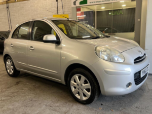 2011 Nissan Micra 1.2 12v Acenta Hatchback 5dr Petrol Manual Euro 5 (80 Ps) in Silver — image 3