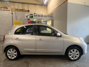 2011 Nissan Micra 1.2 12v Acenta Hatchback 5dr Petrol Manual Euro 5 (80 Ps) in Silver — image 4