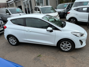 2018 Ford Fiesta 1.0t Ecoboost Zetec Hatchback 3dr Petrol Manual Euro 6 (s/s) (100 Ps) in White — image 2