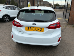 2018 Ford Fiesta 1.0t Ecoboost Zetec Hatchback 3dr Petrol Manual Euro 6 (s/s) (100 Ps) in White — image 4