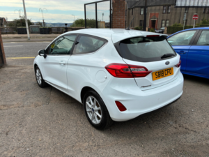 2018 Ford Fiesta 1.0t Ecoboost Zetec Hatchback 3dr Petrol Manual Euro 6 (s/s) (100 Ps) in White — image 5