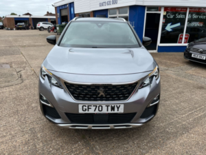 2020 Peugeot 5008 1.5 Bluehdi Gt Line SUV 5dr Diesel Eat Euro 6 (s/s) (130 Ps) in Grey — image 2