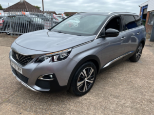 2020 Peugeot 5008 1.5 Bluehdi Gt Line SUV 5dr Diesel Eat Euro 6 (s/s) (130 Ps) in Grey — image 3