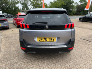 2020 Peugeot 5008 1.5 Bluehdi Gt Line SUV 5dr Diesel Eat Euro 6 (s/s) (130 Ps) in Grey — image 6