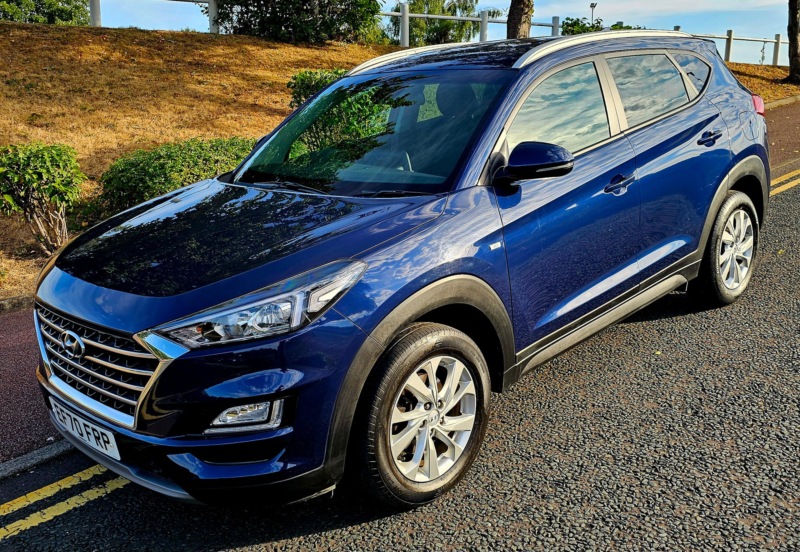2020 Hyundai Tucson 1.6 Crdi Mhev Se Nav SUV 5dr Diesel Hybrid Manual Euro 6 (s/s) (115 Ps) in Blue — image 1