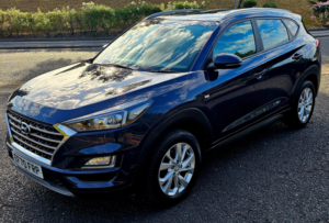 2020 Hyundai Tucson 1.6 Crdi Mhev Se Nav SUV 5dr Diesel Hybrid Manual Euro 6 (s/s) (115 Ps) in Blue — image 2
