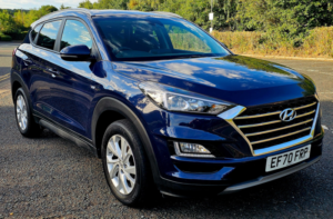 2020 Hyundai Tucson 1.6 Crdi Mhev Se Nav SUV 5dr Diesel Hybrid Manual Euro 6 (s/s) (115 Ps) in Blue — image 3