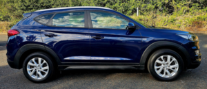 2020 Hyundai Tucson 1.6 Crdi Mhev Se Nav SUV 5dr Diesel Hybrid Manual Euro 6 (s/s) (115 Ps) in Blue — image 4