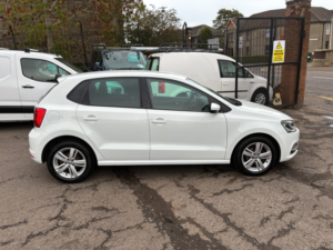 2016 Volkswagen Polo 1.0 Bluemotion Tech Match Hatchback 5dr Petrol Manual Euro 6 (s/s) (60 Ps) in White — image 2
