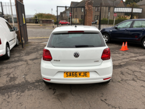 2016 Volkswagen Polo 1.0 Bluemotion Tech Match Hatchback 5dr Petrol Manual Euro 6 (s/s) (60 Ps) in White — image 4