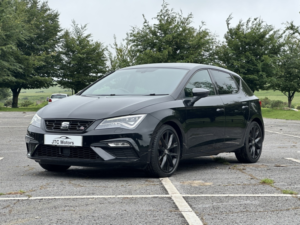 2019 SEAT Leon 1.5 Tsi Evo 150 Fr Black Edition [ez] 5dr Man, Petrol, Black + Lovely Example in Black — image 2