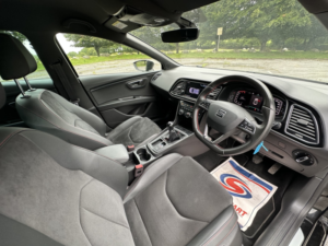 2019 SEAT Leon 1.5 Tsi Evo 150 Fr Black Edition [ez] 5dr Man, Petrol, Black + Lovely Example in Black — image 4