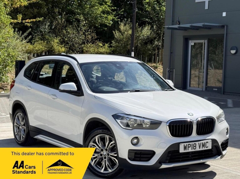 2018 BMW X1 2.0 20d Sport Auto Xdrive Euro 6 (s/s) 5dr in White — image 1