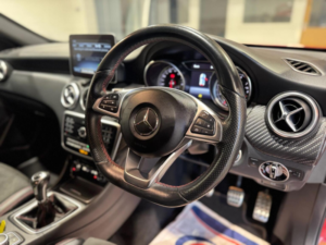 2018 Mercedes-Benz A Class 1.6 A160 Amg Line Euro 6 (s/s) 5dr in Red — image 2