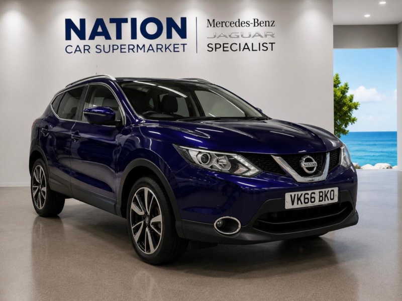 2016 Nissan Qashqai 1.6 Dci Tekna 2WD Euro 6 (s/s) 5dr in Blue — image 1