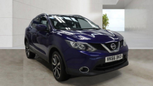 2016 Nissan Qashqai 1.6 Dci Tekna 2WD Euro 6 (s/s) 5dr in Blue — image 6