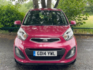 2014 Kia Picanto 1.25 3 Auto Euro 5 5dr in Pink — image 2