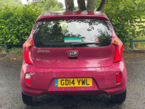 2014 Kia Picanto 1.25 3 Auto Euro 5 5dr in Pink — image 5