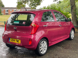 2014 Kia Picanto 1.25 3 Auto Euro 5 5dr in Pink — image 6