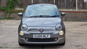 2018 Fiat 500 1.2 Lounge Dualogic Euro 6 (s/s) 3dr in Grey — image 3