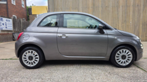 2018 Fiat 500 1.2 Lounge Dualogic Euro 6 (s/s) 3dr in Grey — image 5