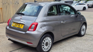 2018 Fiat 500 1.2 Lounge Dualogic Euro 6 (s/s) 3dr in Grey — image 6