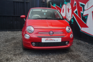 2019 Fiat 500 1.2 Lounge Hatchback 3dr Petrol Dualogic Euro 6 (s/s) (69 Bhp) in Red — image 4