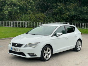 2016 SEAT Leon 1.6 Tdi Se Euro 6 (s/s) 5dr in White — image 3