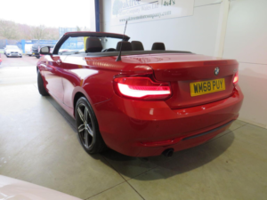 2019 BMW 2 Series 1.5 218i Gpf Sport Auto Euro 6 (s/s) 2dr in Red — image 4