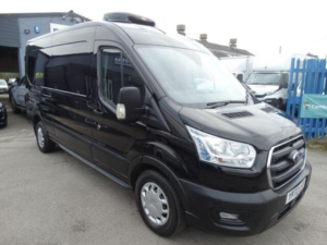 2022 Ford Transit 2.0 350 Ecoblue Trend Fwd L3 H2 Euro 6 (s/s) 5dr in Black — image 3