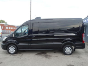2022 Ford Transit 2.0 350 Ecoblue Trend Fwd L3 H2 Euro 6 (s/s) 5dr in Black — image 5
