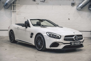 2019 Mercedes-Benz Sl Sl63 V8 Amg Convertible in White — image 3
