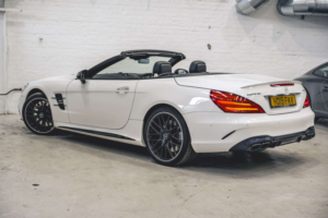 2019 Mercedes-Benz Sl Sl63 V8 Amg Convertible in White — image 4