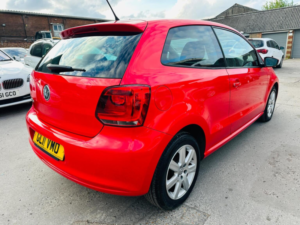 2011 Volkswagen Polo 1.2 Match Euro 5 3dr in Red — image 4