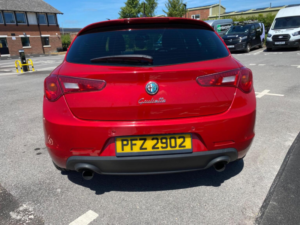 2013 Alfa Romeo Giulietta 1750 Tbi Cloverleaf Euro 5 5dr in Red — image 5