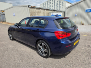 2016 BMW 1 Series 1.5 118i Sport Euro 6 (s/s) 5dr in Blue — image 4