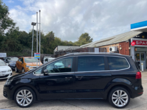 2013 SEAT Alhambra 2.0 Tdi Ecomotive Cr Se Euro 5 (s/s) 5dr in Black — image 5