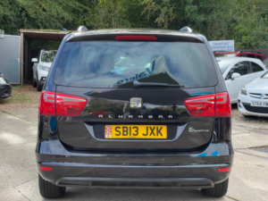 2013 SEAT Alhambra 2.0 Tdi Ecomotive Cr Se Euro 5 (s/s) 5dr in Black — image 6