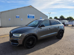 2018 Audi Q3 2.0 Tdi Black Edition Euro 6 (s/s) 5dr in Grey — image 3