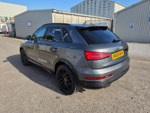 2018 Audi Q3 2.0 Tdi Black Edition Euro 6 (s/s) 5dr in Grey — image 4