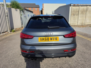 2018 Audi Q3 2.0 Tdi Black Edition Euro 6 (s/s) 5dr in Grey — image 5