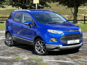2016 Ford Ecosport 1.5 Tdci 95 Titanium 5dr Man, Diesel, Blue + £35 Road Tax in Blue — image 6