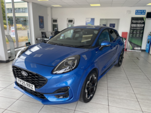 2025 Ford Puma 1.0 Puma St-Line X 5 Door 1.0l Ecoboost 125ps Mhev 7 Speed Automatic in Blue — image 2