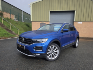 2022 Volkswagen T-Roc 2.0 Tdi Evo Sel in Blue — image 3