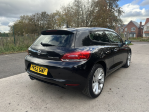 2012 Volkswagen Scirocco 2.0 Tdi Bluemotion Tech Gt in Black — image 2