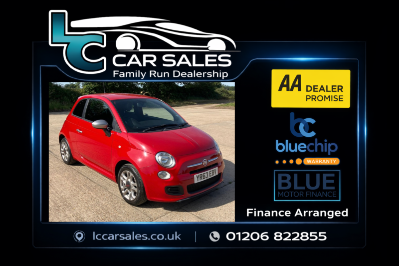 2013 Fiat 500 1.2 S in Red — image 1