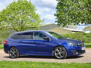 2016 Peugeot 308 Sw 1.2 Puretech Gt Line Eat Euro 6 (s/s) 5dr in Blue — image 2